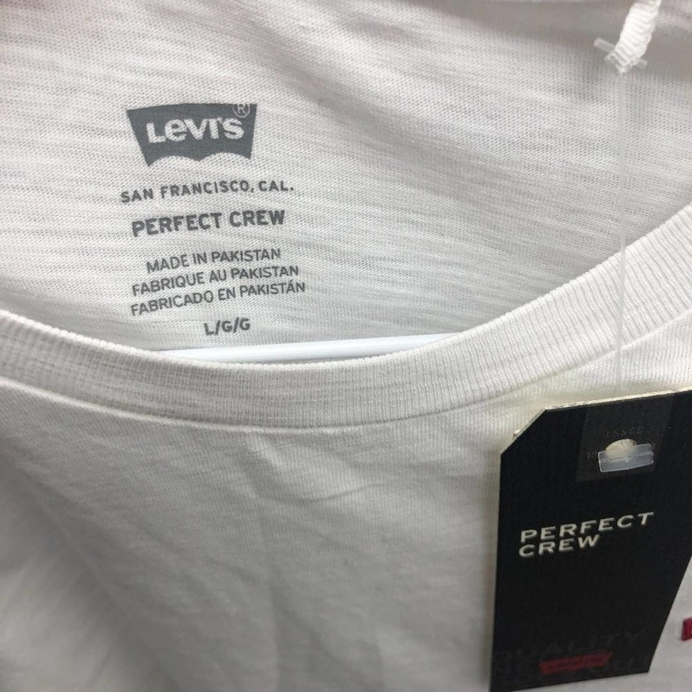 Levi's Perfect white crew neck - Picture 2 of 6